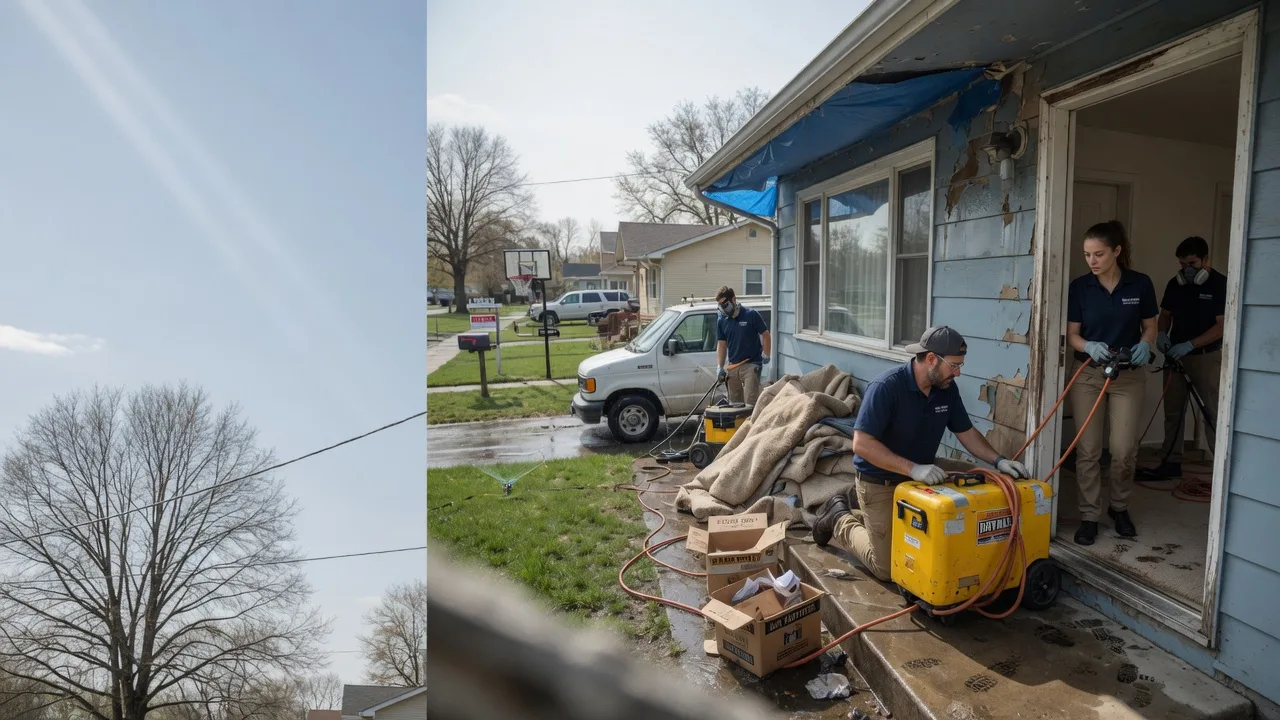 Basement Flood Cleanup in Hustontown, PA near me